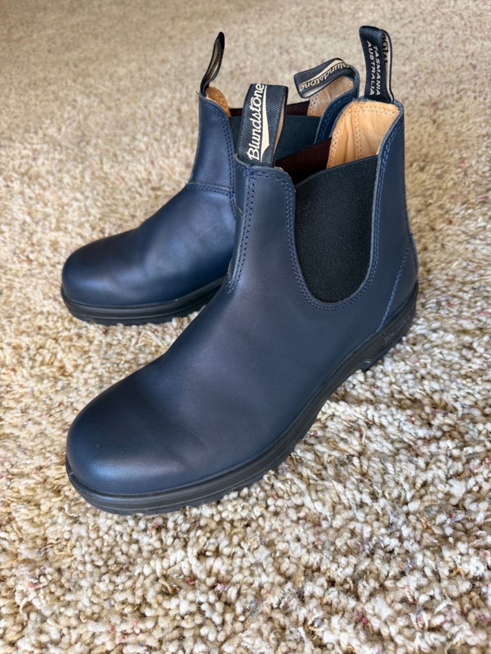 Blue Blundstone Boot